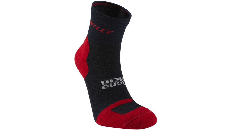 Mono Off Road 1/4 Crew Irregular Sock - Mens-Assorted-X-Large