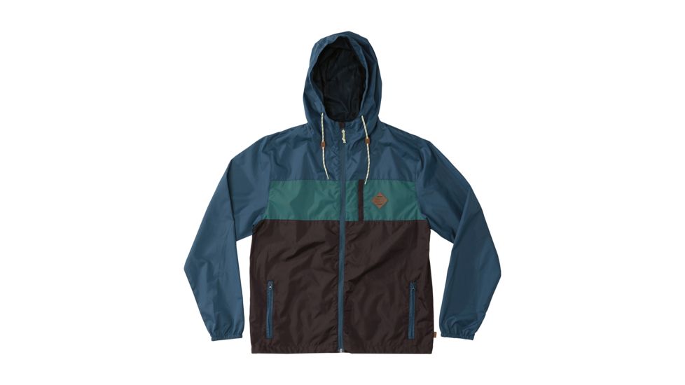 HippyTree Mens Atlas Windbreaker, Blue, Extra Large, 2197-BLUE-XL