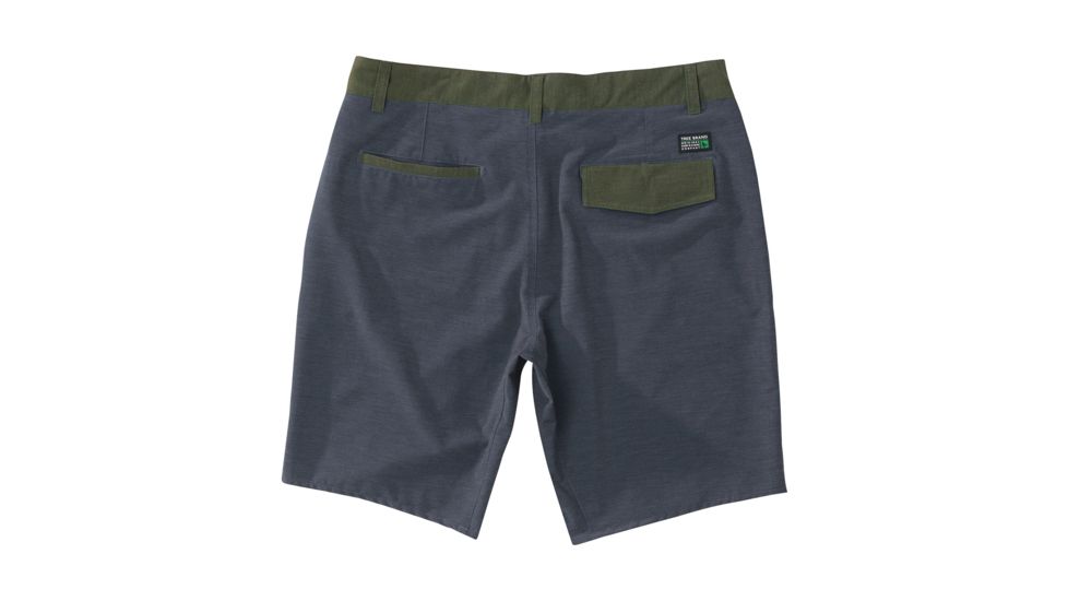 HippyTree Mens Basin Hybrid Short, Navy, 28 Waist, 1570-NAVY-28