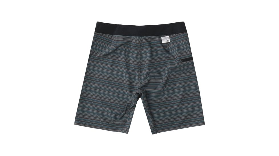 HippyTree Mens Pinline Trunk Boardshorts, Grey, 28 Waist, 2181-GREY-28