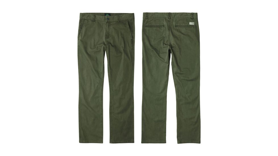 HippyTree Mens Ridge Pant, Military, 28 Waist, 2056-MILITARY-28