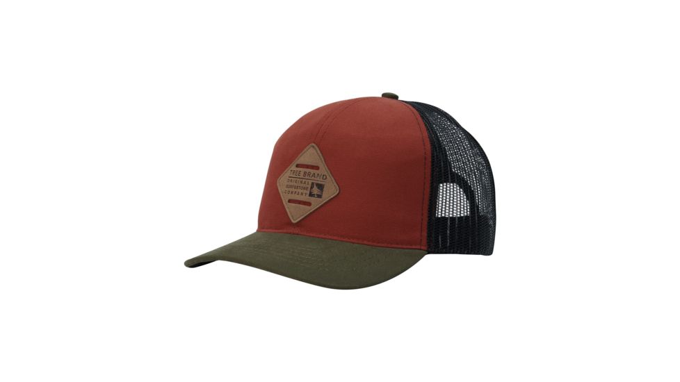 HippyTree Mens Trailhead Hat, Rust, One Size, 2223-RUST-O/S