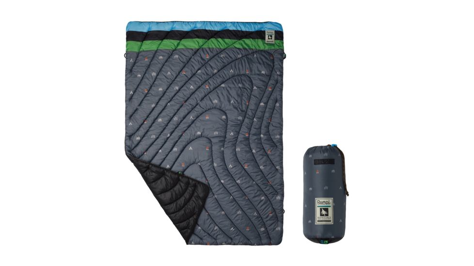 HippyTree Rumpl X HT Legends Blanket, Smoke, One Size 2138-Smoke-One Size