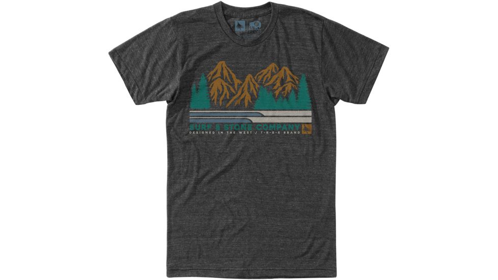 HippyTree Woodsman Tee - Men's-Heather Charcoal-Medium