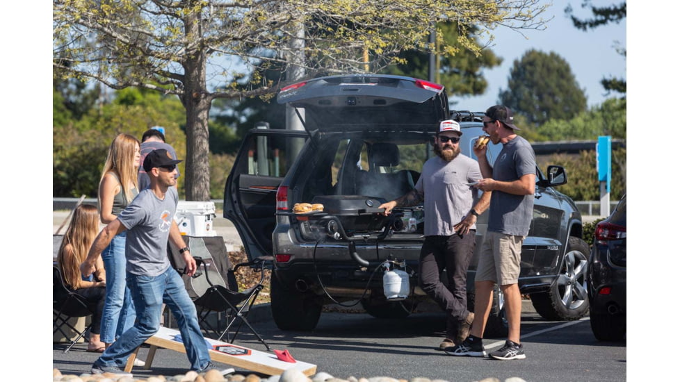 HitchFire F-20 Propane Gas Grill, Black, Large, HFG01F2001