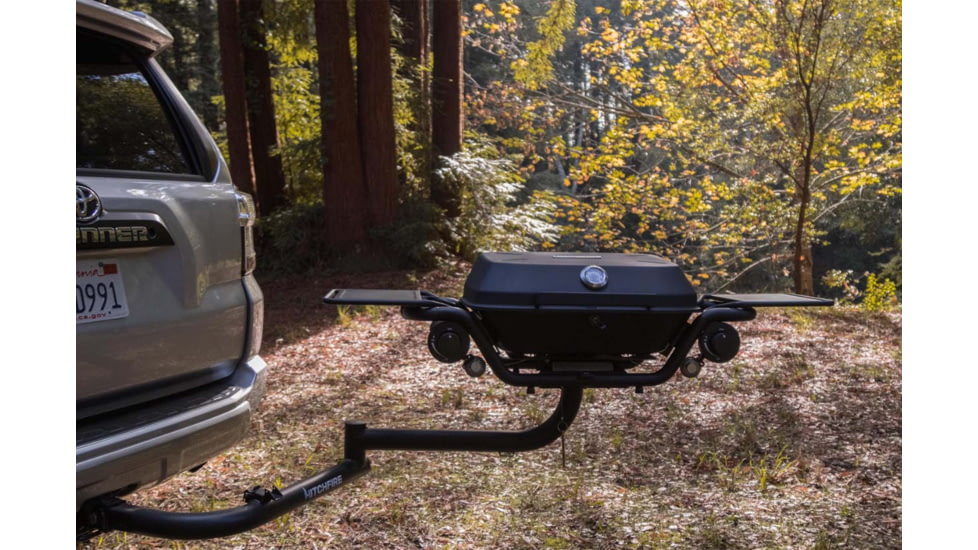 HitchFire F-20 Propane Gas Grill, Black, Large, HFG01F2001