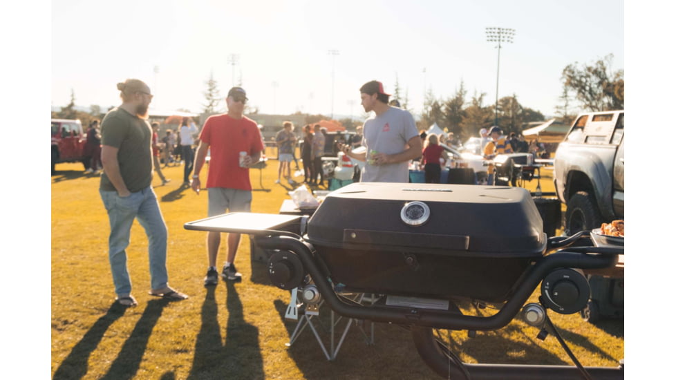 HitchFire F-20 Propane Gas Grill, Black, Large, HFG01F2001