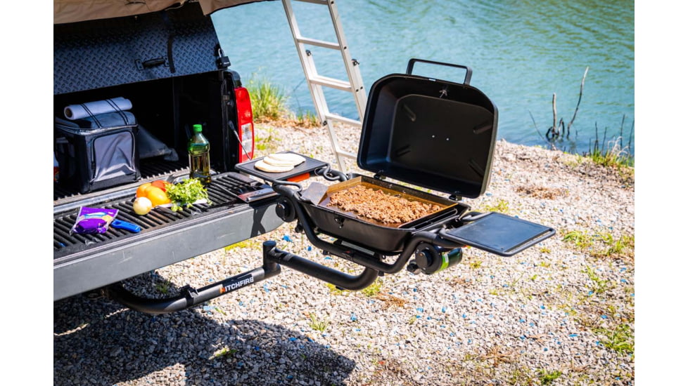 HitchFire Flat Top Griddle, Black, Medium, HFG01FTG01