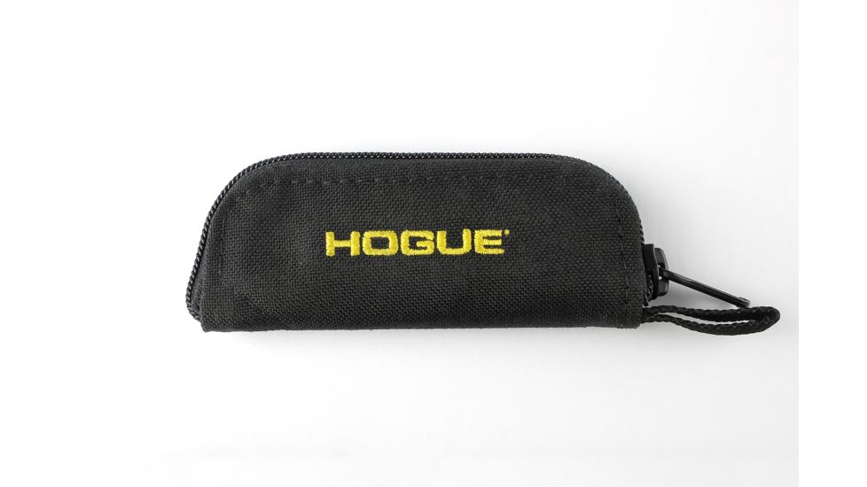 Hogue Gear Folding Knife Zipper Pouch, 2in H x 5in L, Black, Small, 35095