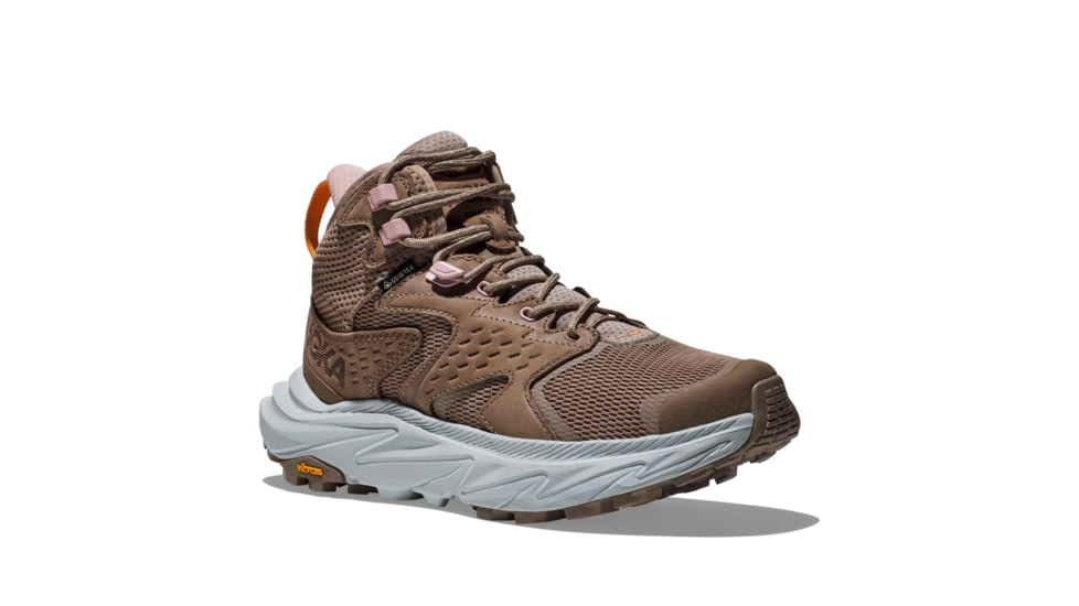Hoka Anacapa 2 Mid GTX Hiking Shoes - Womens, Dune/Ice Flow, 06B, 1142831-DIFL-06B