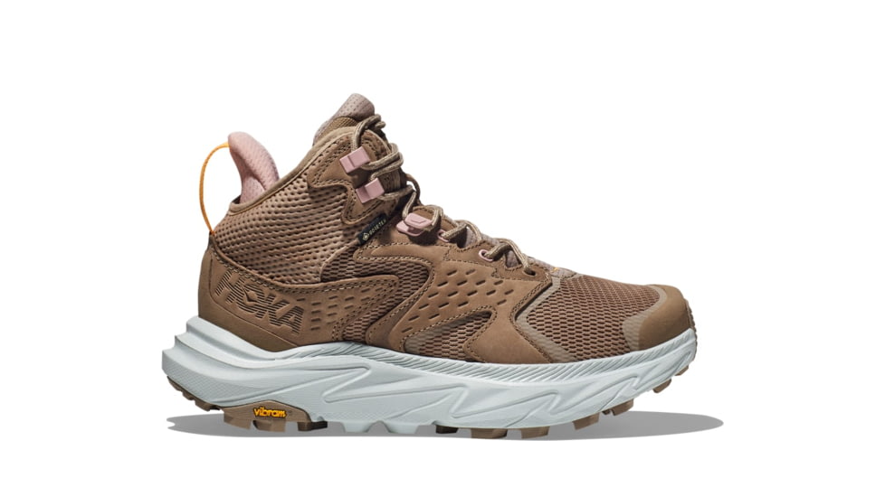 Hoka Anacapa 2 Mid GTX Hiking Shoes - Womens, Dune/Ice Flow, 06B, 1142831-DIFL-06B