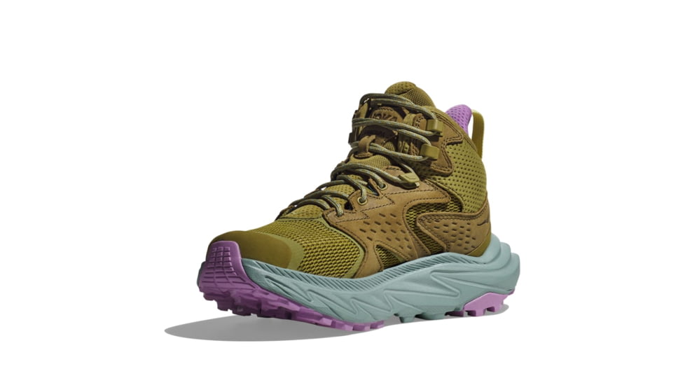 Hoka Anacapa 2 Mid GTX Hiking Shoes - Womens, Green Moss/Agave, 06.5B, 1142831-GMAG-06.5B