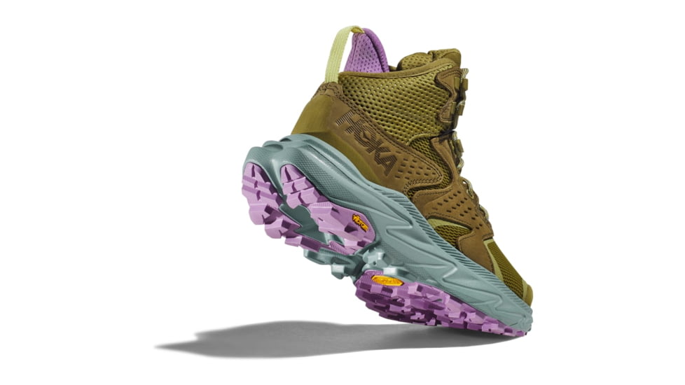 Hoka Anacapa 2 Mid GTX Hiking Shoes - Womens, Green Moss/Agave, 06.5B, 1142831-GMAG-06.5B