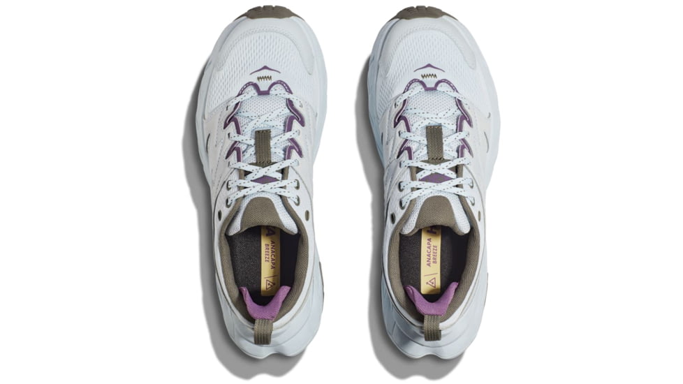 Hoka Anacapa Breeze Low Hiking Shoes - Womens, Illusion/Slate, 07.5B, 1127921-ISL-07.5B