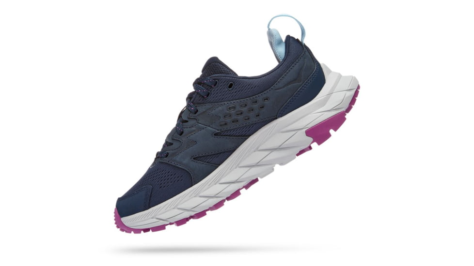 Hoka Anacapa Breeze Low Hiking Shoes - Womens, Outer Space / Harbor Mist, 07.5B, 1127921-OSHM-07.5B