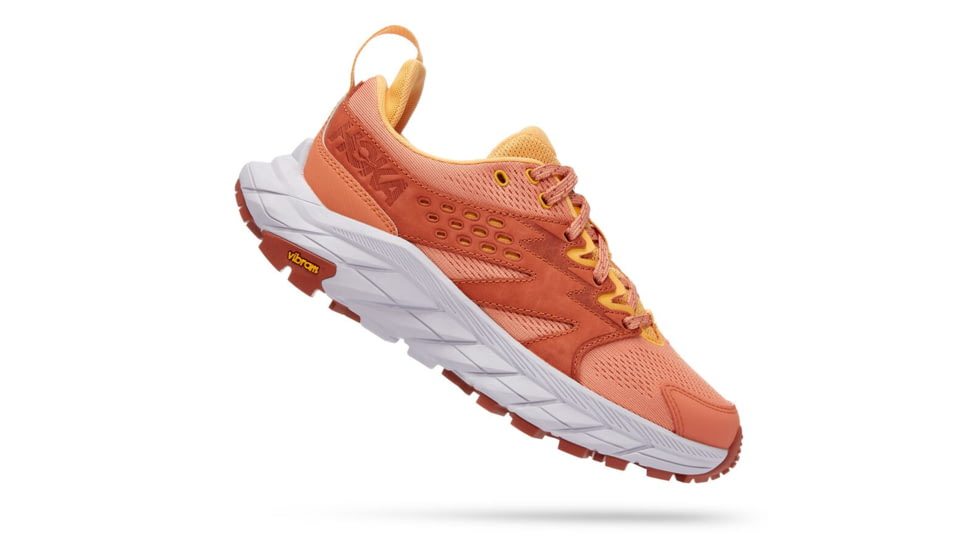 Hoka Anacapa Breeze Low Hiking Shoes - Womens, Sun Baked / Amber Yellow, 06.5B, 1127921-SBAY-06.5B