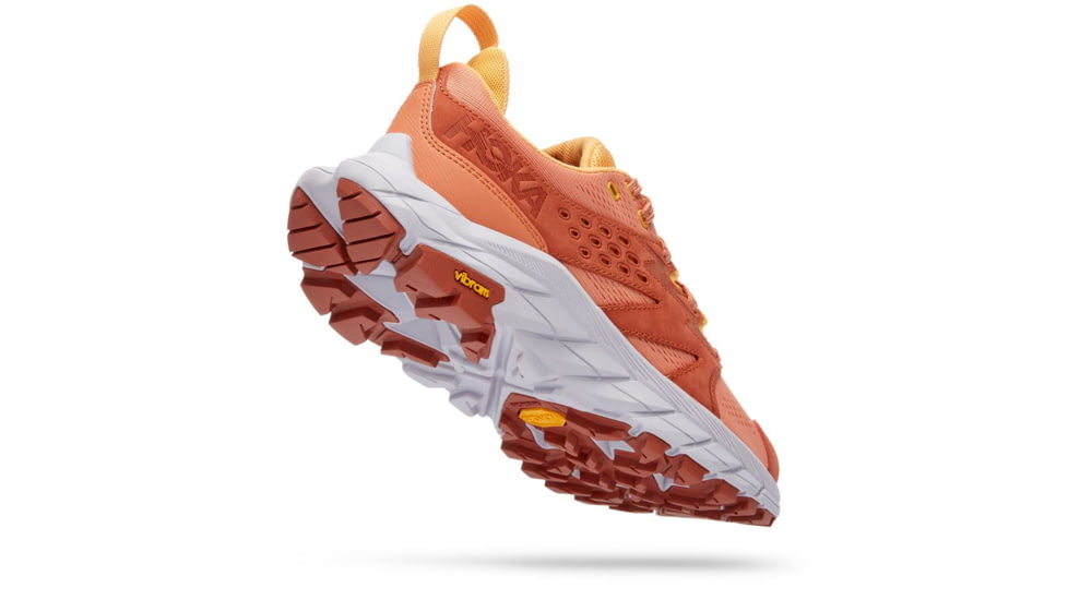 Hoka Anacapa Breeze Low Hiking Shoes - Womens, Sun Baked / Amber Yellow, 06.5B, 1127921-SBAY-06.5B