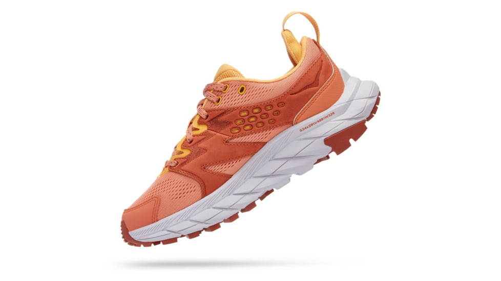 Hoka Anacapa Breeze Low Hiking Shoes - Womens, Sun Baked / Amber Yellow, 06.5B, 1127921-SBAY-06.5B