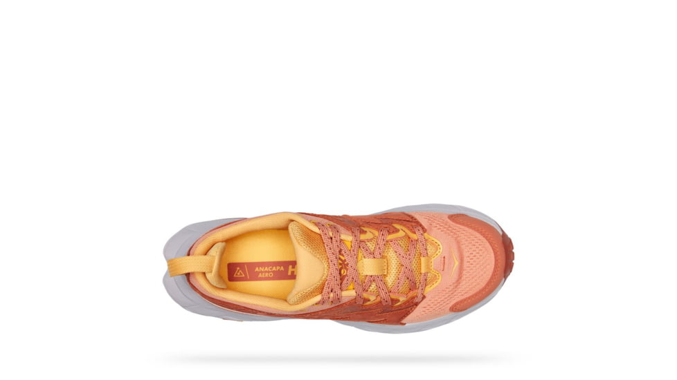 Hoka Anacapa Breeze Low Hiking Shoes - Womens, Sun Baked / Amber Yellow, 06.5B, 1127921-SBAY-06.5B