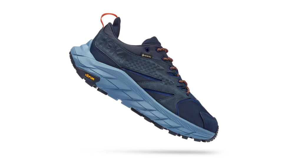 Hoka Anacapa LoGTX Hiking Shoes - Mens, Outer Space / Mountain Spring, 12.5D, 1122017-OSMS-12.5D