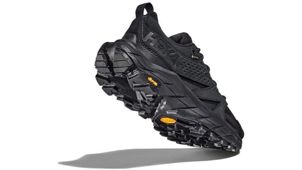 Hoka Anacapa Low GTX Shoes - Womens, Black/Black, 5, 1119373-BBLC-05B