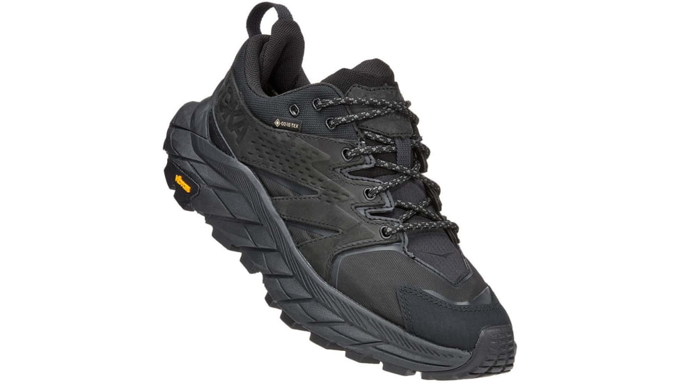 Hoka Anacapa Low GTX Shoes - Womens, Black/Black, 5, 1119373-BBLC-05B