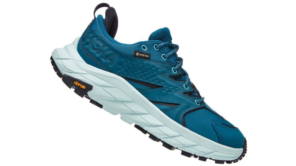 Hoka Anacapa Low GTX Shoes - Womens, Blue Coral/Blue Glass, 10, 1119373-BCBGL-10B