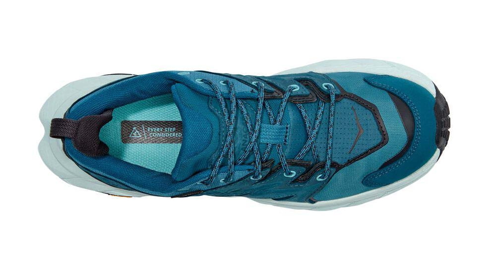 Hoka Anacapa Low GTX Shoes - Womens, Blue Coral/Blue Glass, 10, 1119373-BCBGL-10B