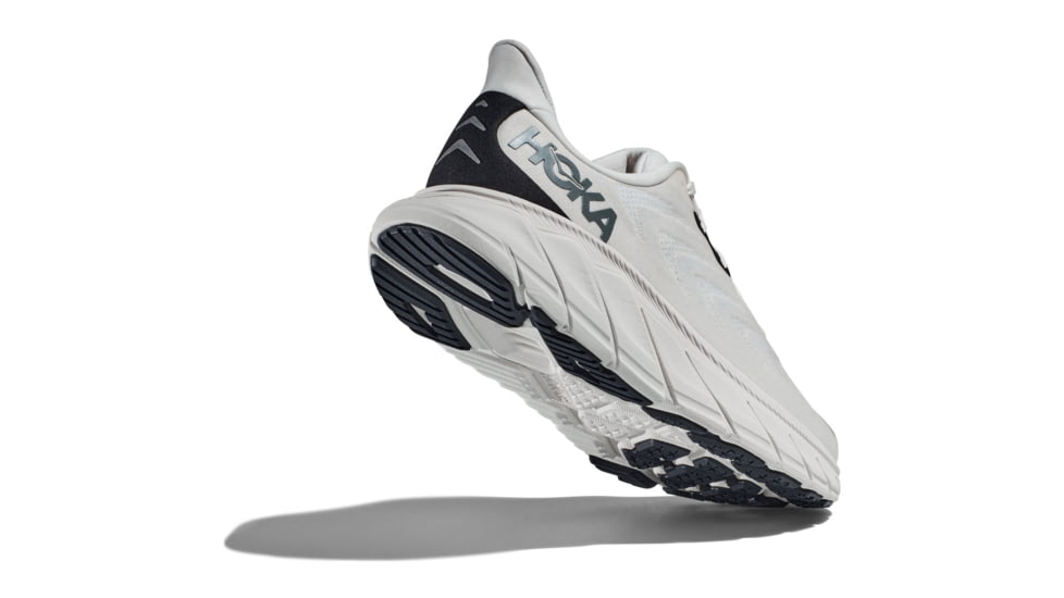 Hoka Arahi 6 Road Running Shoes - Mens, Blanc De Blanc/Steel Wool, 10D, 1123194-BDBSW-10D