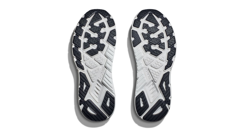 Hoka Arahi 6 Road Running Shoes - Mens, Blanc De Blanc/Steel Wool, 10D, 1123194-BDBSW-10D