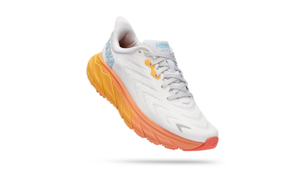 Hoka Arahi 6 Road Running - Womens, Nimbus Cloud / Blanc De Blanc, 05.5B, 1123195-NCBDB-05.5B