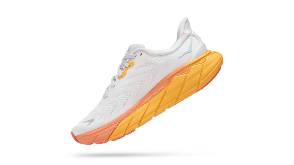 Hoka Arahi 6 Road Running - Womens, Nimbus Cloud / Blanc De Blanc, 05.5B, 1123195-NCBDB-05.5B