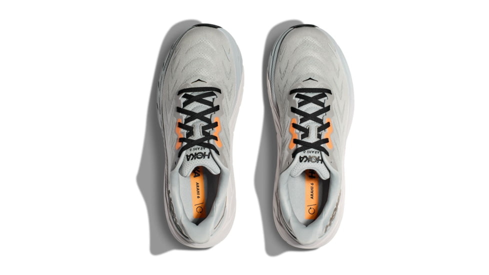 Hoka Arahi 6 Running Shoes - Mens, Harbor Mist/Black, 9.5D, 1123194-HMBC-09.5D