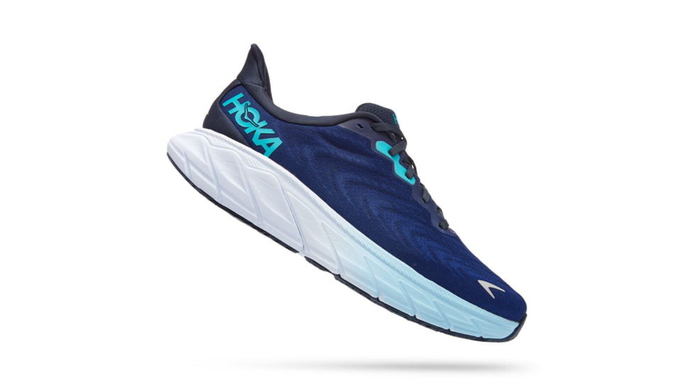 Hoka Arahi 6 Running Shoes - Mens, Outer Space / Bellwether Blue, 12D, 1123194-OSBB-12D