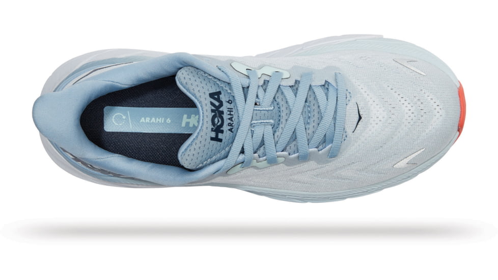 Hoka Arahi 6 Shoes - Womens, Plein Air/Blue Fog, 09.5D, 1123197-PABF-09.5D