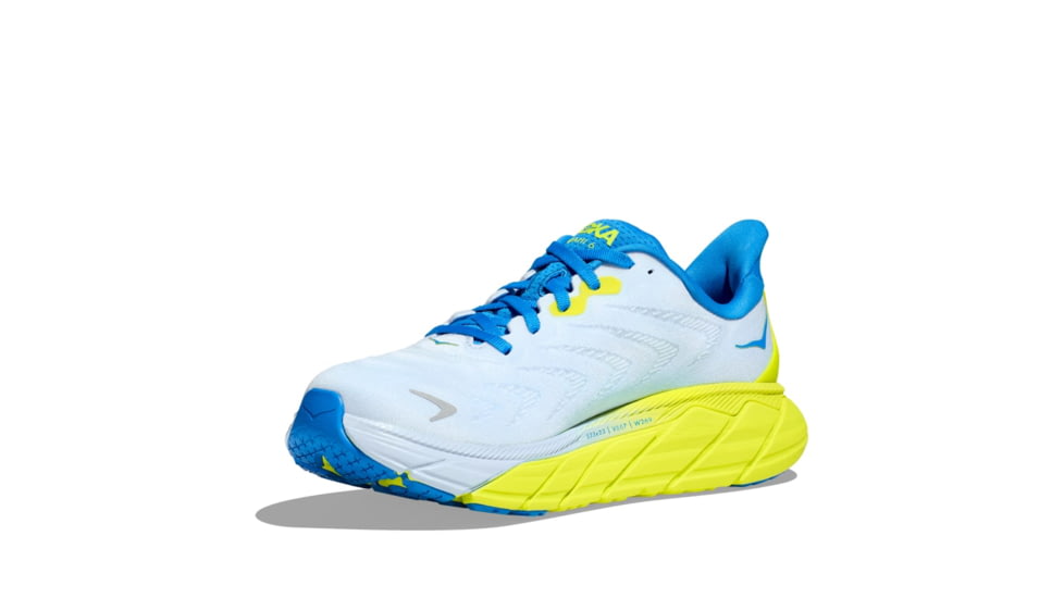 Hoka Arahi 6 Road Running Shoes - Mens, Ice Water/Evening Primrose, 08.5D, 1123194-IWEP-08.5D