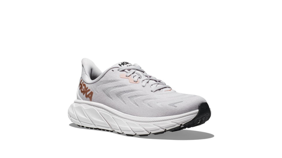 Hoka Arahi 6 Wide Road Running Shoes - Womens, Nimbus Cloud/Rose Gold, 06.5D, 1123197-NCRG-06.5D