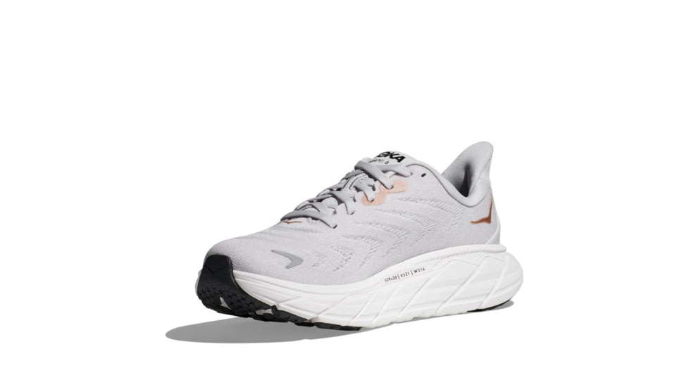 Hoka Arahi 6 Wide Road Running Shoes - Womens, Nimbus Cloud/Rose Gold, 06.5D, 1123197-NCRG-06.5D