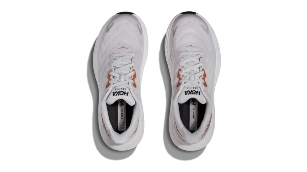 Hoka Arahi 6 Wide Road Running Shoes - Womens, Nimbus Cloud/Rose Gold, 06.5D, 1123197-NCRG-06.5D