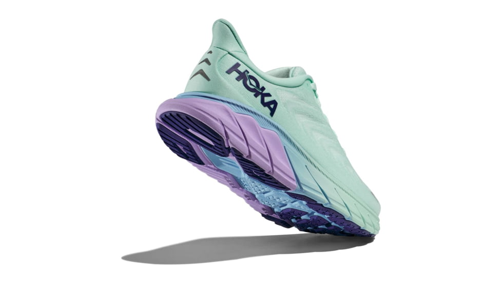 Hoka Arahi 6 Road Running Shoes - Womens, Sunlit Ocean/Lilac Mist, 11B, 1123195-SOLM-11B