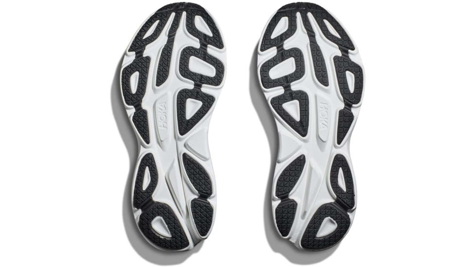 Hoka Bondi 8 Road Running Shoes - Mens, White/Black, 07D, 1123202-WBLC-07D