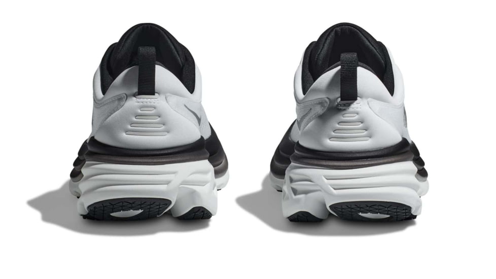 Hoka Bondi 8 Road Running Shoes - Mens, White/Black, 07D, 1123202-WBLC-07D