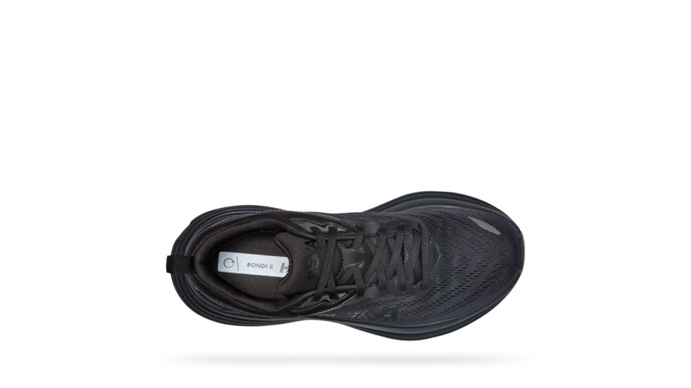 Hoka Bondi 8 Road Running - Womens, Black / Black, 09B, 1127952-BBLC-09B