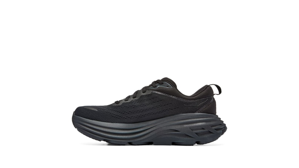 Hoka Bondi 8 Road Running - Womens, Black / Black, 09B, 1127952-BBLC-09B