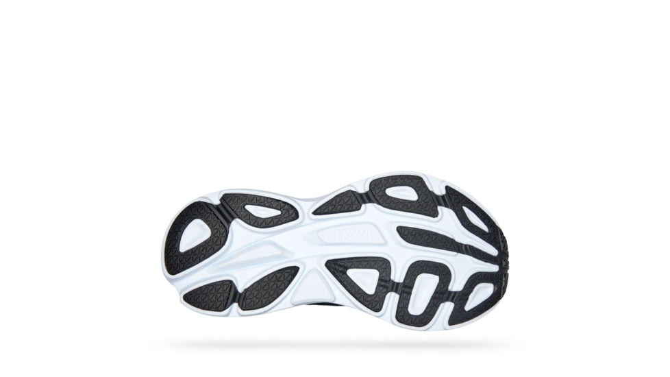 Hoka Bondi 8 Road Running - Womens, Black / White, 11B, 1127952-BWHT-11B