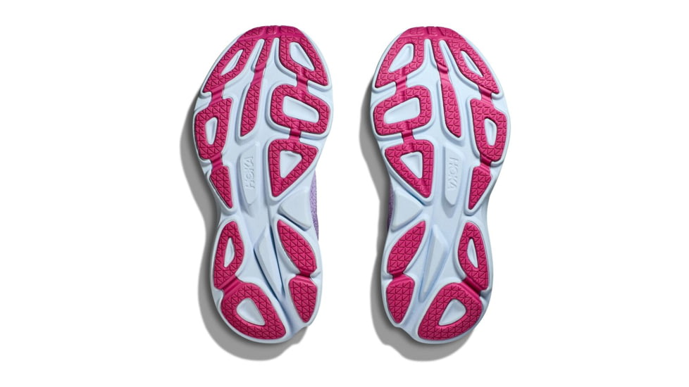 Hoka Bondi 8 Road Running - Womens, Chalk Violet/Pastel Lilac, 10B, 1127952-CVPL-10B