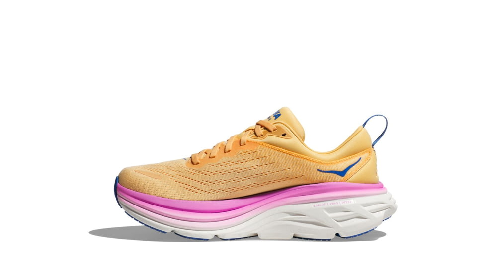 Hoka Bondi 8 Road Running - Womens, Impala/Cyclamen, 9B, 1127952-ICYC-09B
