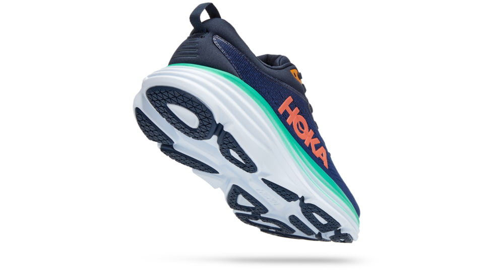 Hoka Bondi 8 Road Running - Womens, Outer Space / Bellwether Blue, 09B, 1127952-OSBB-09B