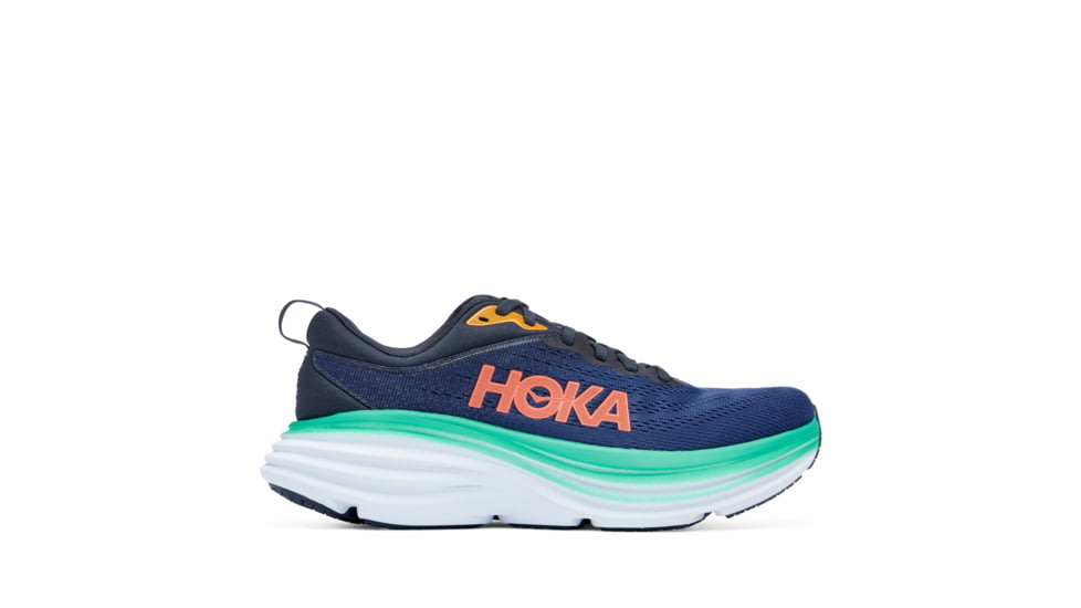 Hoka Bondi 8 Road Running - Womens, Outer Space / Bellwether Blue, 09B, 1127952-OSBB-09B