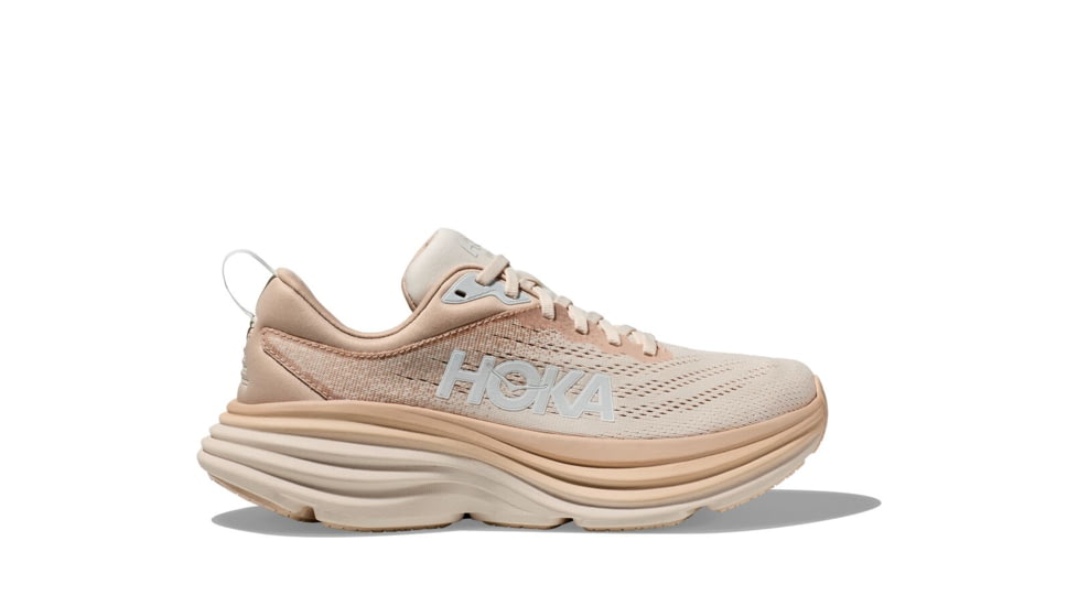Hoka Bondi 8 Road Running - Womens, Shifting Sand/Eggnog, 10.5B, 1127952-SSEG-10.5B